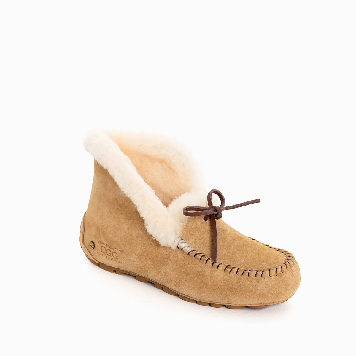 Ugg Jacee Collar Moccasin (Inner Wedge)-Loafers &amp; Moccasins-PEROZ Accessories