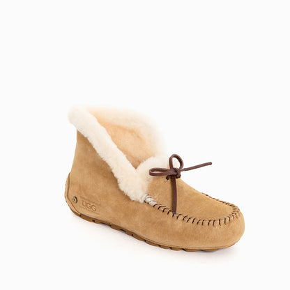 Ugg Jacee Collar Moccasin (Inner Wedge)-Loafers &amp; Moccasins-PEROZ Accessories