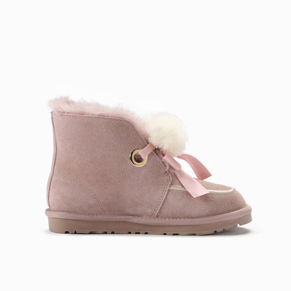 Ugg Paislee Pompom Boots-Boots-PEROZ Accessories