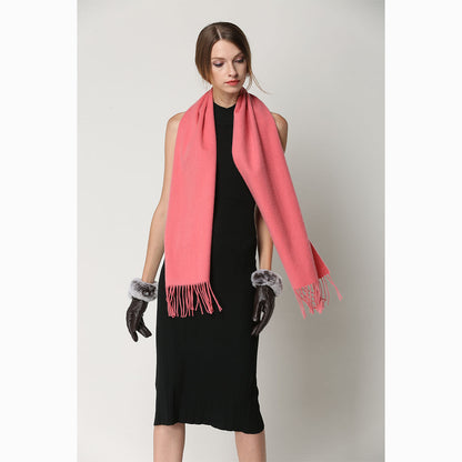 Ugg Cashmere &amp; Wool Scarf Watermelon-Scarves-PEROZ Accessories