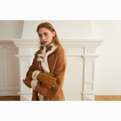 Ugg Turn Cuff Glove-Gloves-PEROZ Accessories