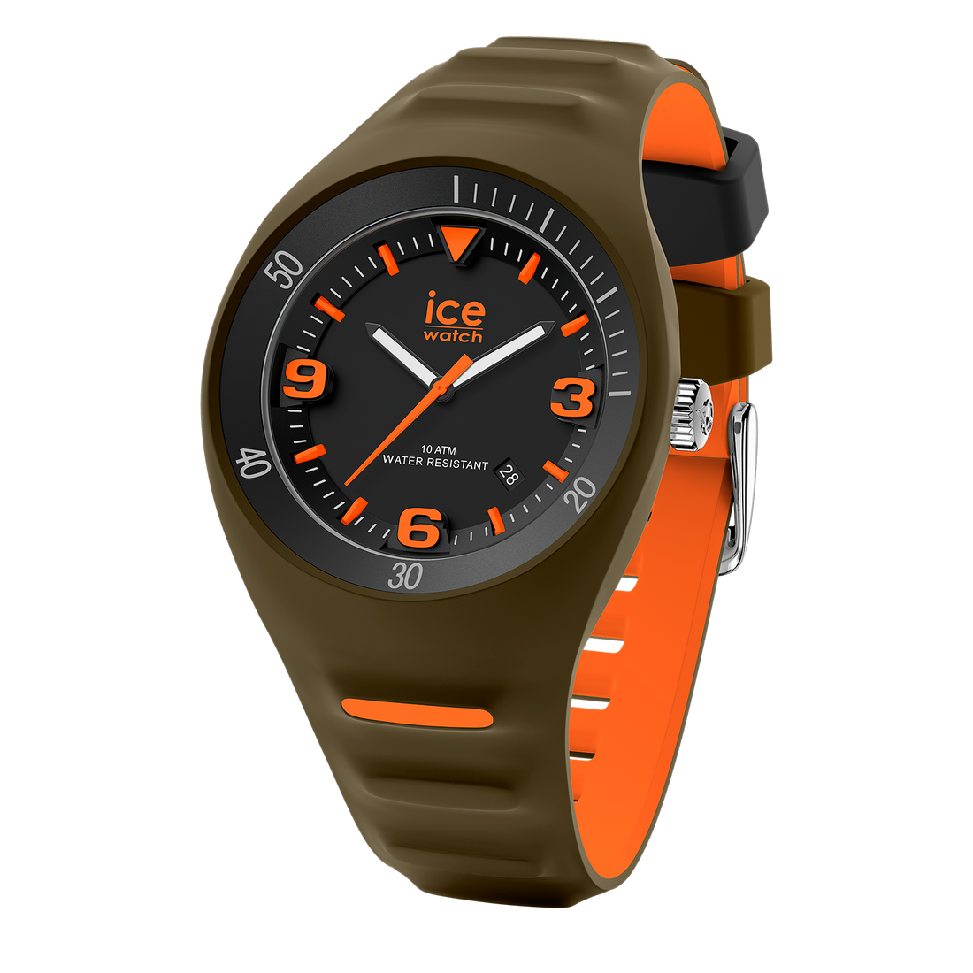 Pierre Leclercq Khaki orange - Medium-PEROZ Accessories