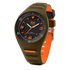 Pierre Leclercq Khaki orange - Medium-PEROZ Accessories