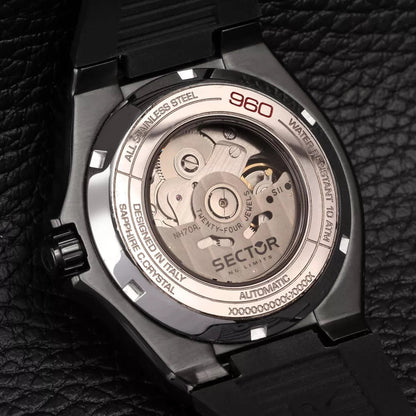 Sector 960 Automatic Black Watch-PEROZ Accessories