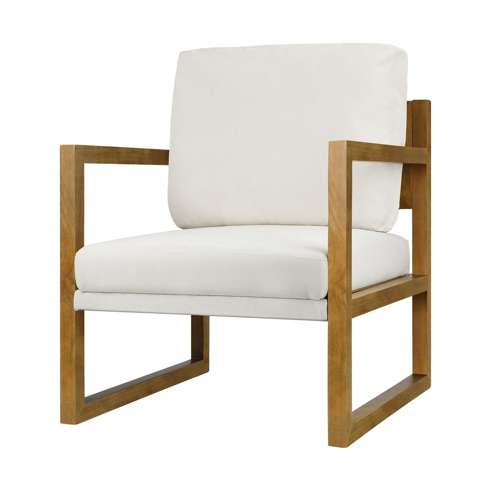 Oikiture Armchair Lounge Sofa Chair Fabric Accent Chairs Tub Armchairs Couches-Armchairs-PEROZ Accessories