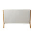 Oikiture Armchair Lounge Chair Accent Couch Sofa Pillows 2 Seater Fabric Beige-Chair & Sofa Cushions-PEROZ Accessories