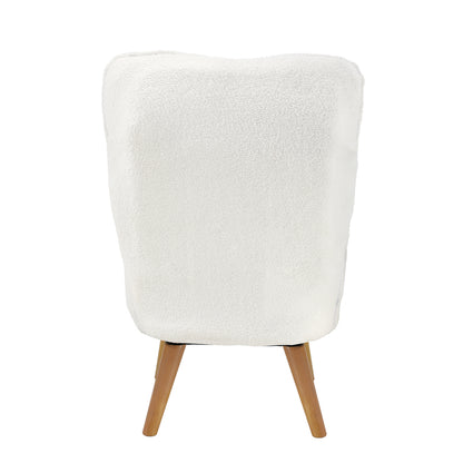 Oikiture 4X 360 Swivel Recliner Armchair Lounge with Stool Sherpa-Armchair-PEROZ Accessories