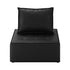 Oikiture 2pcs Pu Leather Sofa Couch Louge Chair Home Furniture Black-Armchairs-PEROZ Accessories