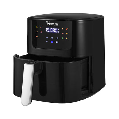 Vevare Air Fryer 5L Oven LCD Touch Oil Free Cooker 1500W-Air Fryer-PEROZ Accessories