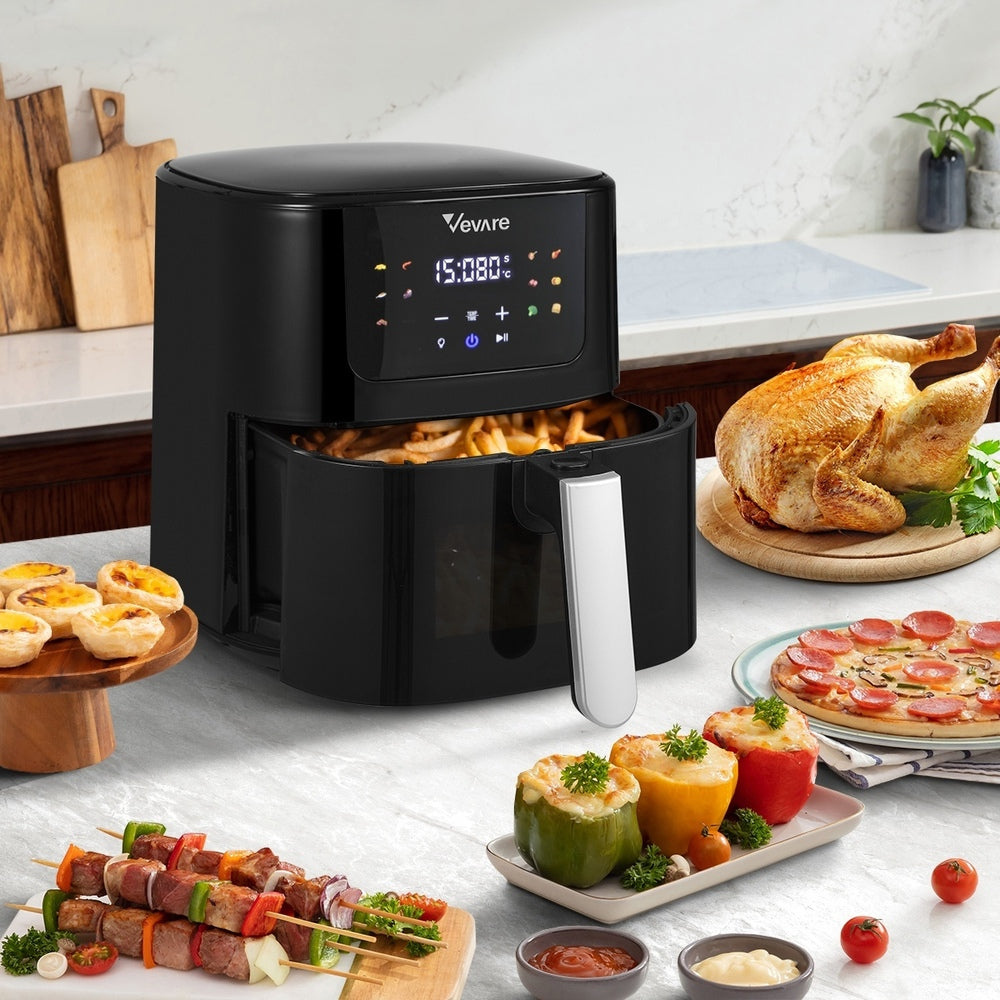 Vevare Air Fryer 5L Oven LCD Touch Oil Free Cooker 1500W