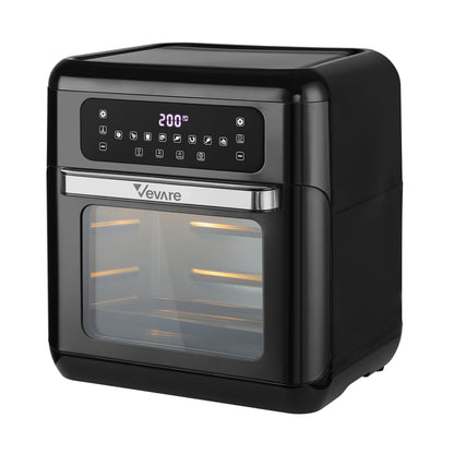 Vevare Air Fryer 12L Oven LCD Touch Oil Free Cooker 1500W-Air Fryer-PEROZ Accessories