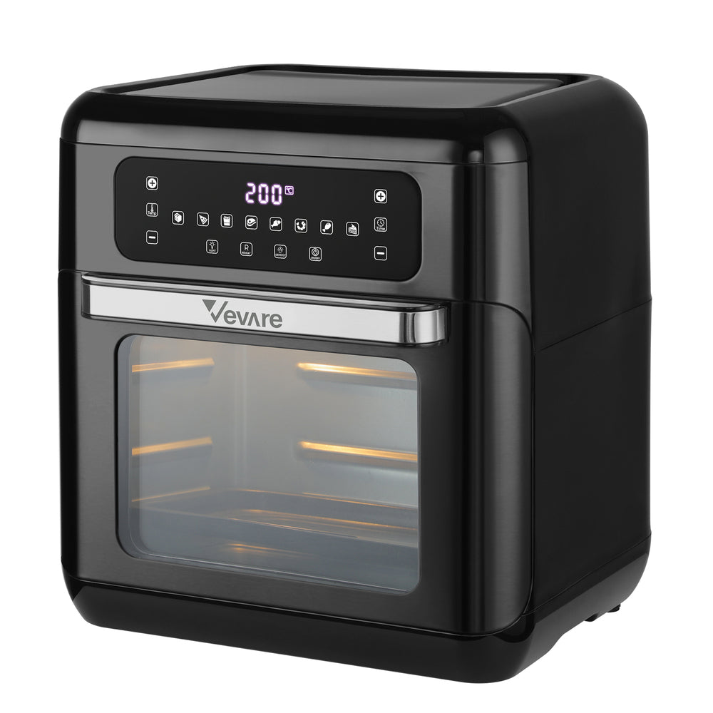 Vevare Air Fryer 12L Oven LCD Touch Oil Free Cooker 1500W-Air Fryer-PEROZ Accessories
