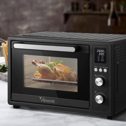Vevare Air Fryer 32L Oven LCD Display Oil Free Cooker 1700W-Air Fryer-PEROZ Accessories