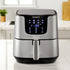 Devanti Air Fryer 7L LCD Fryers Stainless Steel-Air Fryers-PEROZ Accessories