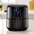 Devanti Air Fryer 7L LCD Fryers Black-Air Fryers-PEROZ Accessories