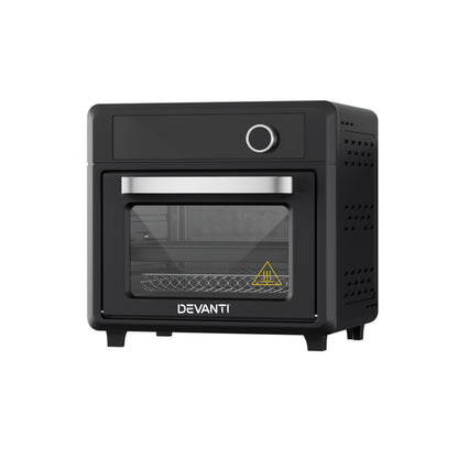 Devanti Air Fryer 20L LCD Fryers Oven-Appliances &gt; Kitchen Appliances-PEROZ Accessories