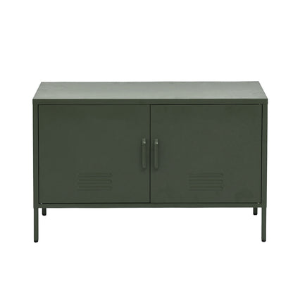Artiss Buffet Sideboard Metal Cabinet - BASE Green-Furniture > Living Room-PEROZ Accessories
