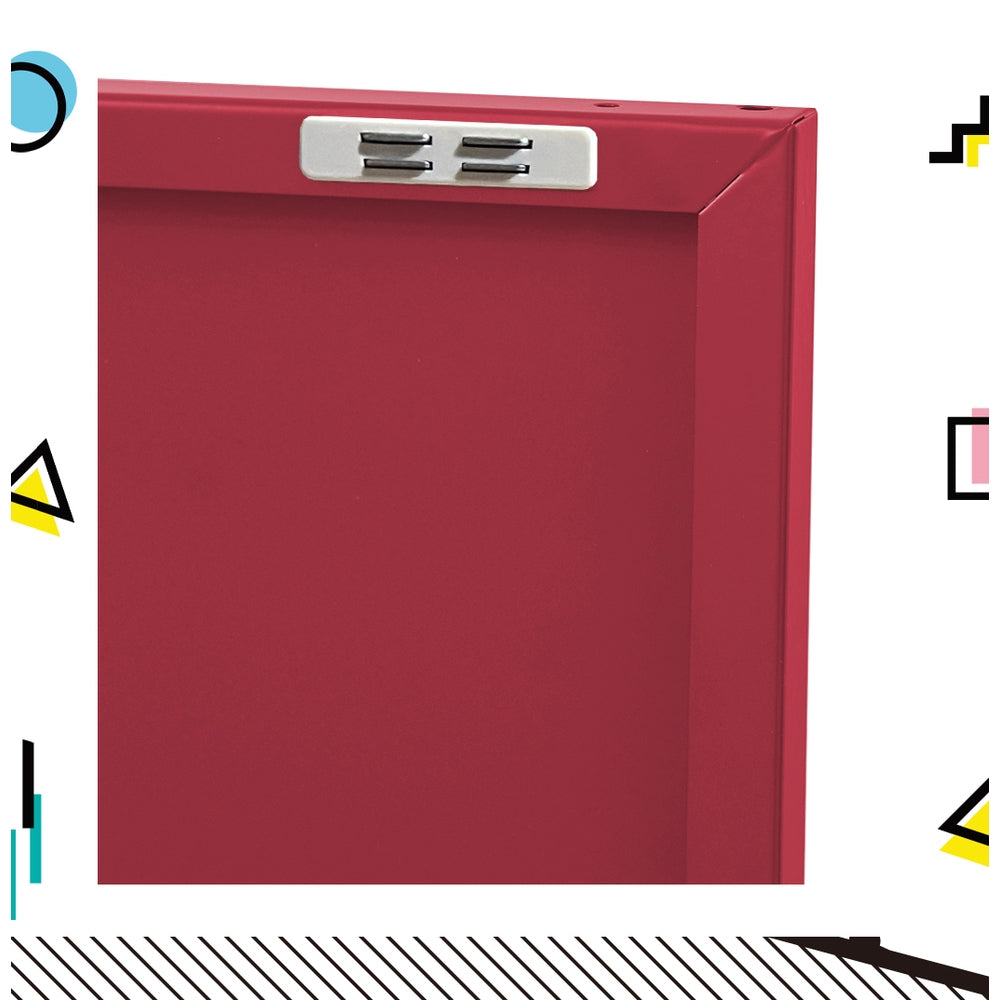 Artiss Buffet Sideboard Metal Cabinet - BASE Pink-Furniture &gt; Living Room-PEROZ Accessories