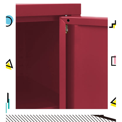 Artiss Buffet Sideboard Metal Cabinet - BASE Pink-Furniture &gt; Living Room-PEROZ Accessories