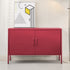 Artiss Buffet Sideboard Metal Cabinet - BASE Pink-Furniture > Living Room-PEROZ Accessories