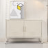 Artiss Buffet Sideboard Metal Cabinet - BASE White-Furniture > Living Room-PEROZ Accessories