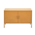 Artiss Buffet Sideboard Metal Cabinet - BASE Yellow-Furniture > Living Room-PEROZ Accessories
