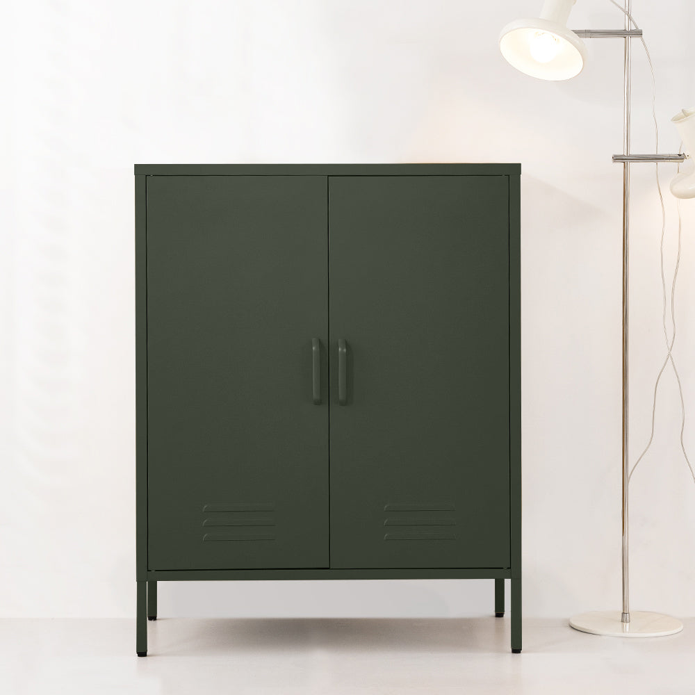 Artiss Buffet Sideboard Metal Cabinet - SWEETHEART Green-Furniture &gt; Living Room-PEROZ Accessories