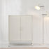 Artiss Buffet Sideboard Metal Cabinet - SWEETHEART White-Furniture > Living Room-PEROZ Accessories