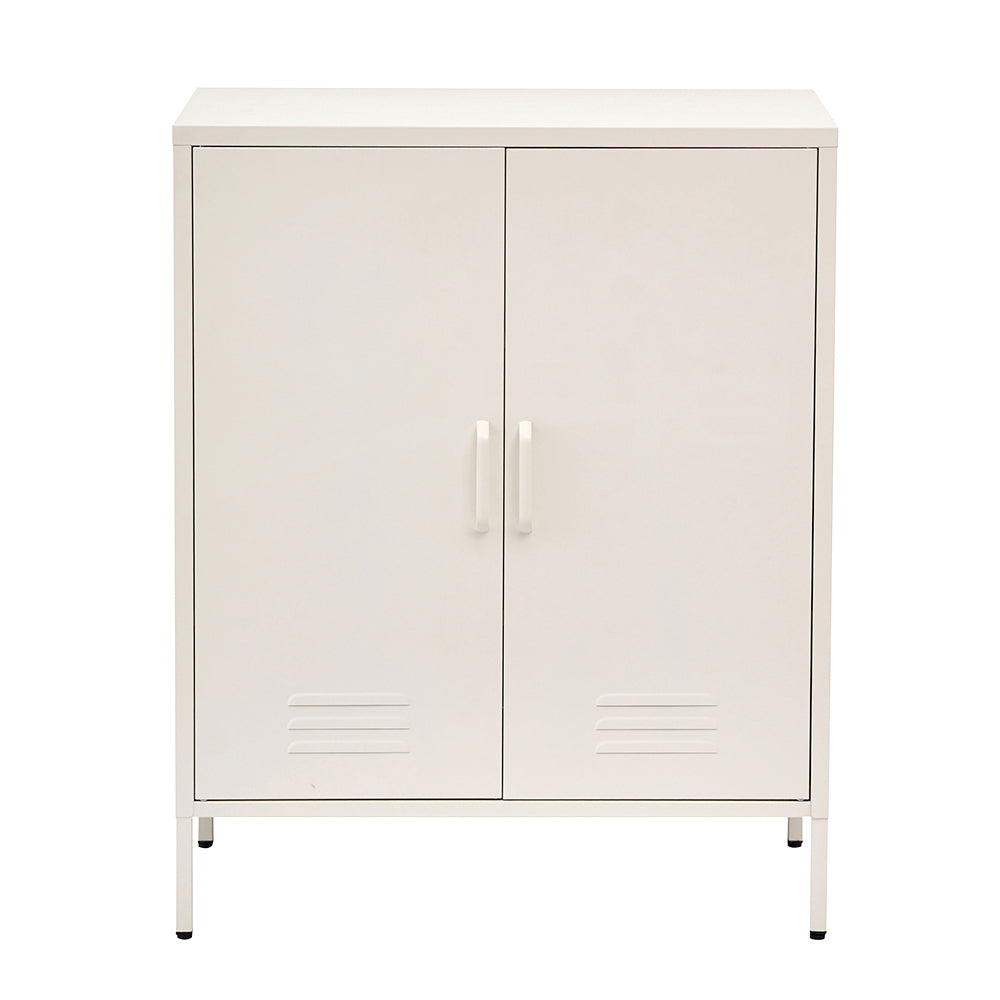 Artiss Buffet Sideboard Metal Cabinet - SWEETHEART White-Furniture > Living Room-PEROZ Accessories