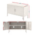 Artiss Buffet Sideboard Metal Cabinet - SWEETHEART White-Furniture > Living Room-PEROZ Accessories