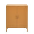 Artiss Buffet Sideboard Metal Cabinet - SWEETHEART Yellow-Furniture > Living Room-PEROZ Accessories