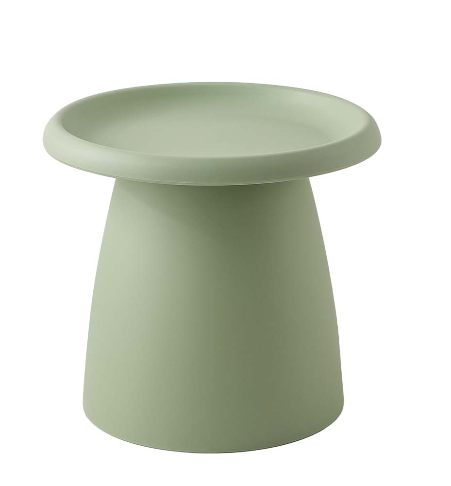 Artiss Coffee Table Round 52CM Plastic Green-Furniture &gt; Living Room-PEROZ Accessories