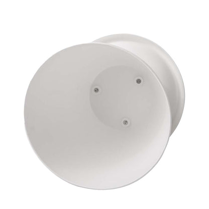 Artiss Coffee Table Round 52CM Plastic White-Furniture &gt; Living Room-PEROZ Accessories