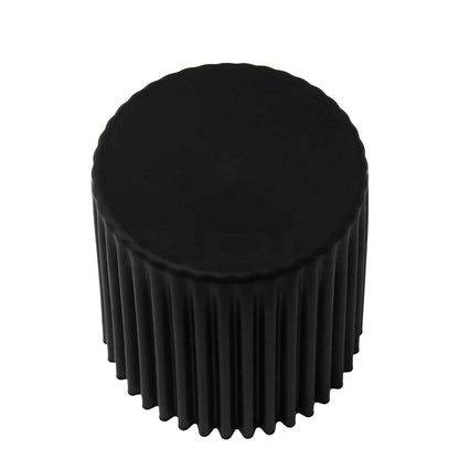 Artiss 2x Bar Stools Cupcake Plastic Foot Stool Black-Bar Stools-PEROZ Accessories