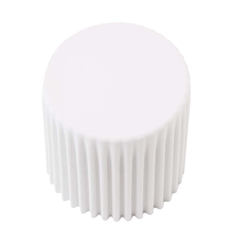 Artiss 2x Bar Stools Cupcake Plastic Foot Stool White-Furniture &gt; Bar Stools &amp; Chairs-PEROZ Accessories