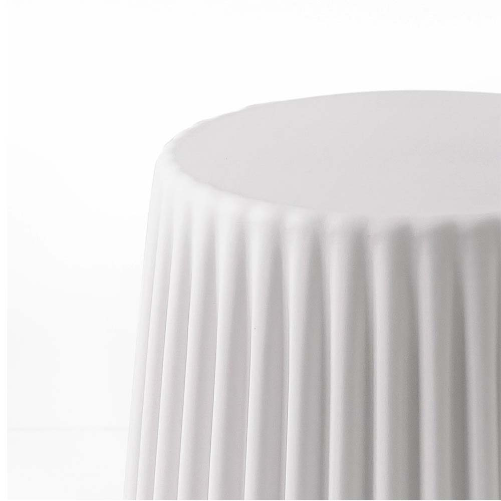 Artiss 2x Bar Stools Cupcake Plastic Foot Stool White-Furniture &gt; Bar Stools &amp; Chairs-PEROZ Accessories