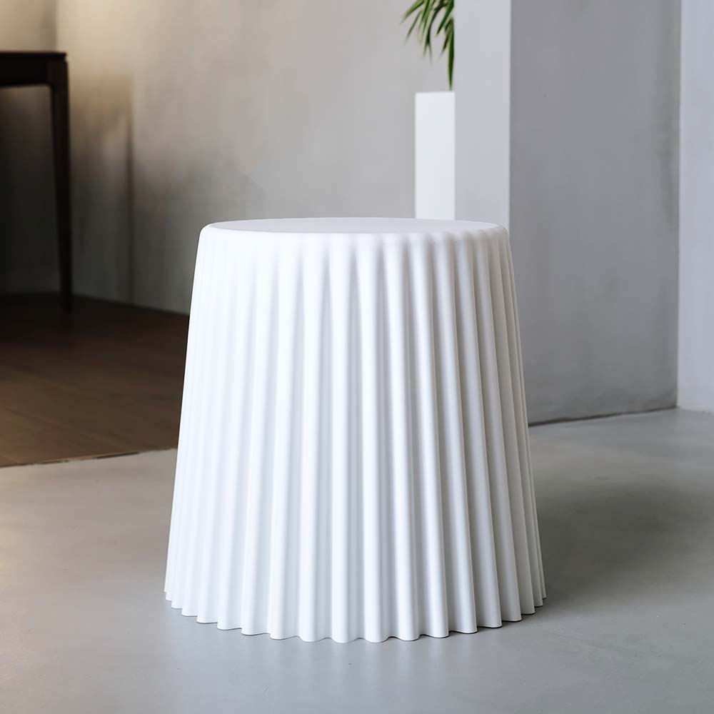 Artiss 2x Bar Stools Cupcake Plastic Foot Stool White-Furniture &gt; Bar Stools &amp; Chairs-PEROZ Accessories