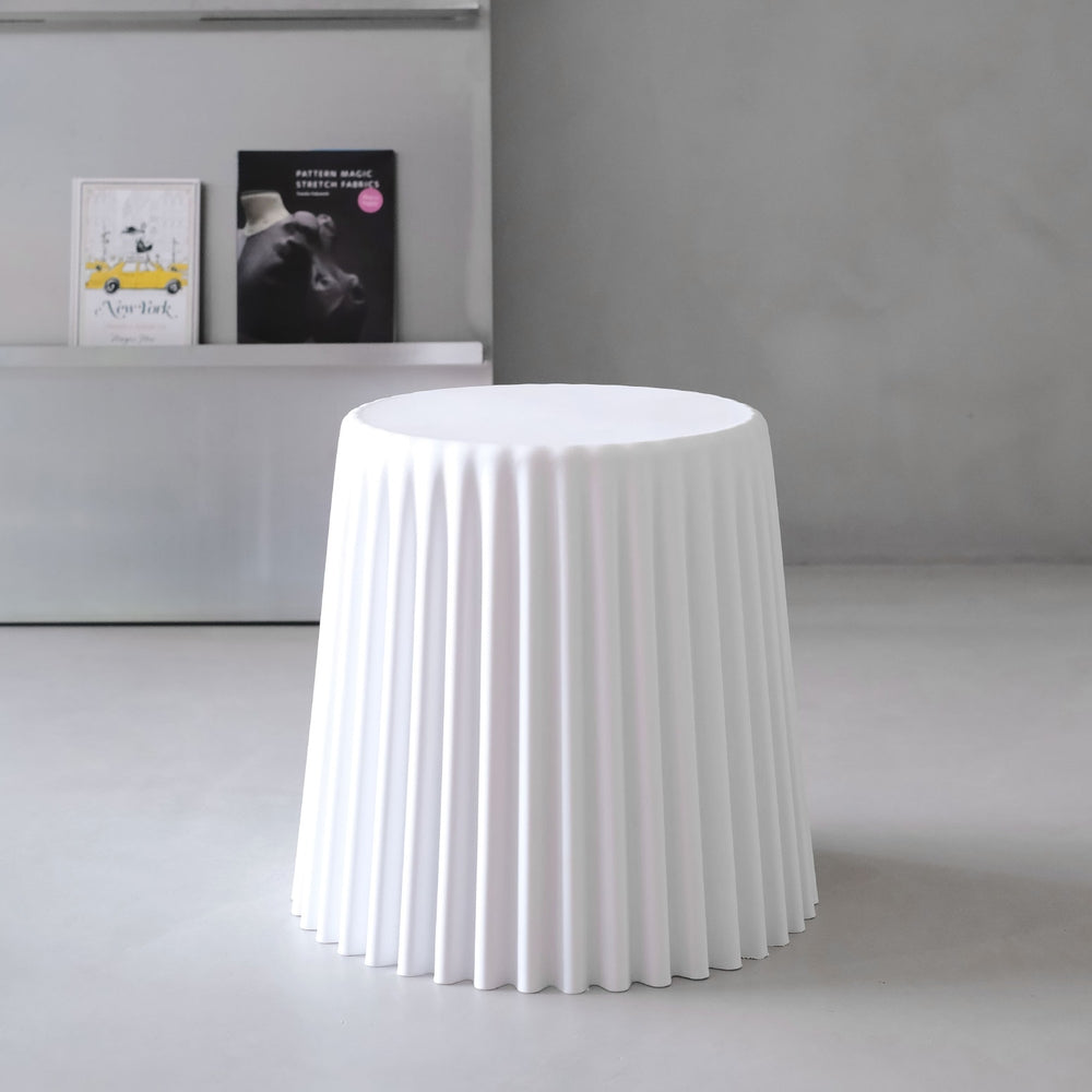 Artiss Set of 4 Cupcake Bar Stools Stackable Foot Stool White-Furniture &gt; Bar Stools &amp; Chairs &gt; Table &amp; Bar Stools-PEROZ Accessories