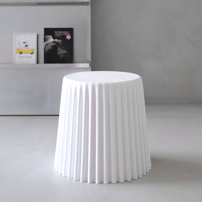 Artiss Set of 4 Cupcake Bar Stools Stackable Foot Stool White-Furniture &gt; Bar Stools &amp; Chairs &gt; Table &amp; Bar Stools-PEROZ Accessories