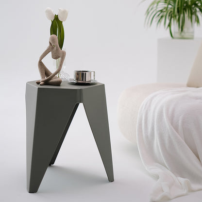 Artiss 2x Bar Stools Puzzle Plastic Foot Stool Grey-Bar Stools-PEROZ Accessories