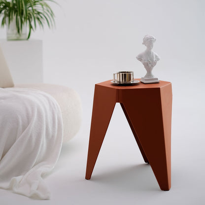 Artiss 4PC Puzzle Stool Bar Stools Stackable Red-Furniture &gt; Bar Stools &amp; Chairs &gt; Table &amp; Bar Stools-PEROZ Accessories