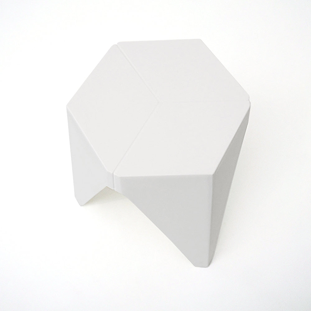 Artiss 2x Bar Stools Puzzle Plastic Foot Stool White-Bar Stools-PEROZ Accessories