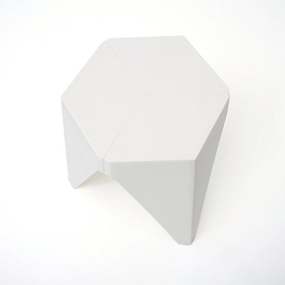 Artiss 2x Bar Stools Puzzle Plastic Foot Stool White-Bar Stools-PEROZ Accessories
