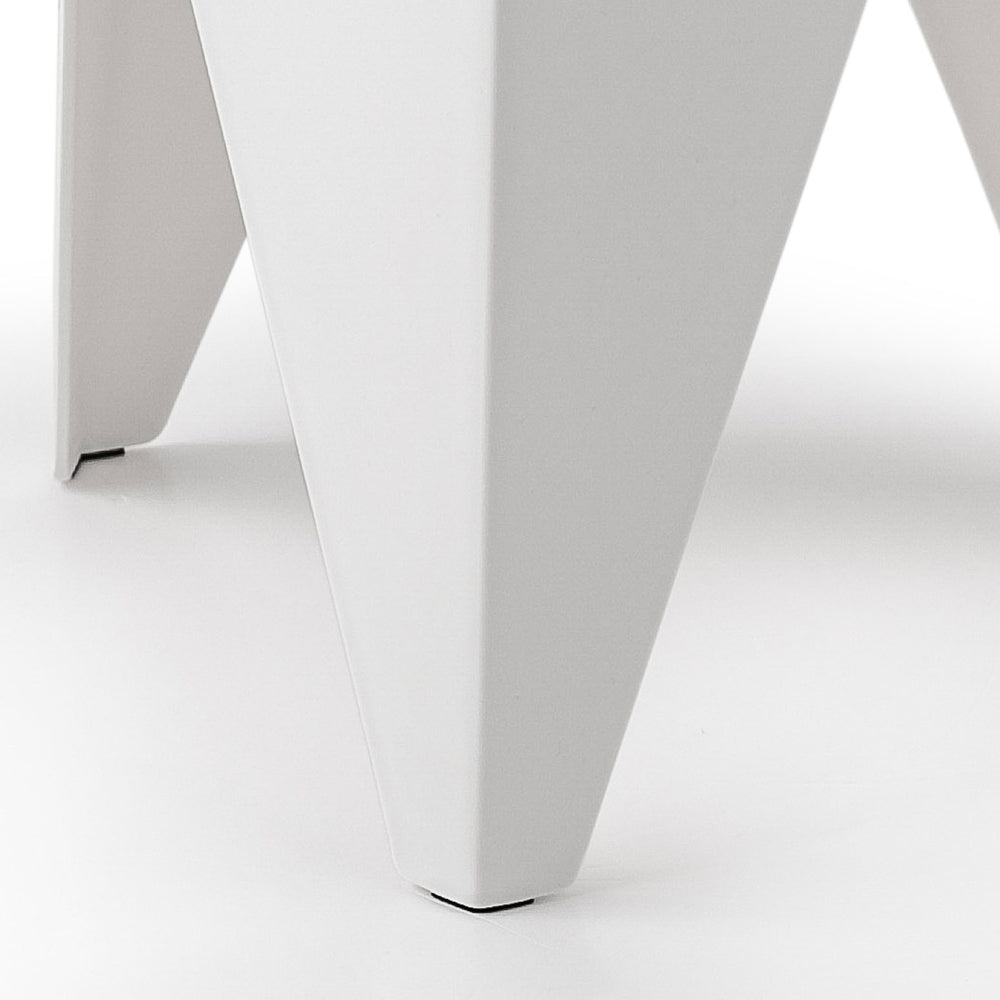 Artiss 4PC Puzzle Stool Bar Stools Stackable White-Furniture &gt; Bar Stools &amp; Chairs &gt; Table &amp; Bar Stools-PEROZ Accessories
