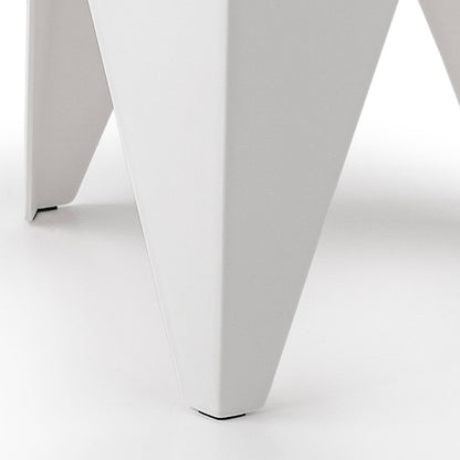 Artiss 4PC Puzzle Stool Bar Stools Stackable White-Furniture &gt; Bar Stools &amp; Chairs &gt; Table &amp; Bar Stools-PEROZ Accessories