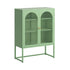 Artiss Buffet Sideboard Metal Cabinet - ELMA Green-Furniture > Living Room-PEROZ Accessories