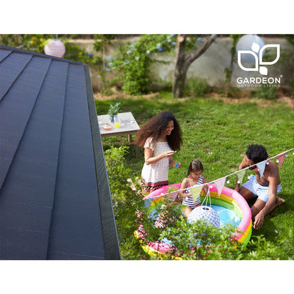 Gardeon Gutter Guard Aluminium Mesh 60M 100x20cm Black-Home &amp; Garden > DIY > Building Materials-PEROZ Accessories