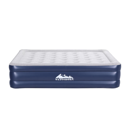 Weisshorn Air Mattress Queen Inflatable Bed 46cm Air bed Cube-Outdoor Recreation > Camping > Inflatable Mattresses-PEROZ Accessories
