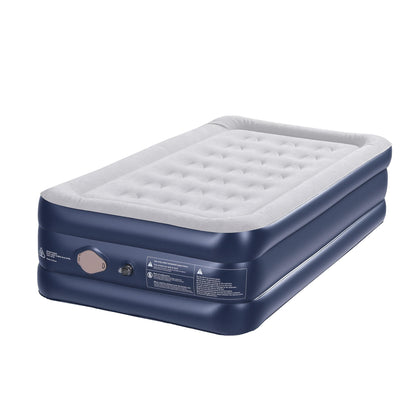 Weisshorn Air Mattress Single Inflatable Bed 46cm Air bed Cube-Outdoor Recreation > Camping > Inflatable Mattresses-PEROZ Accessories
