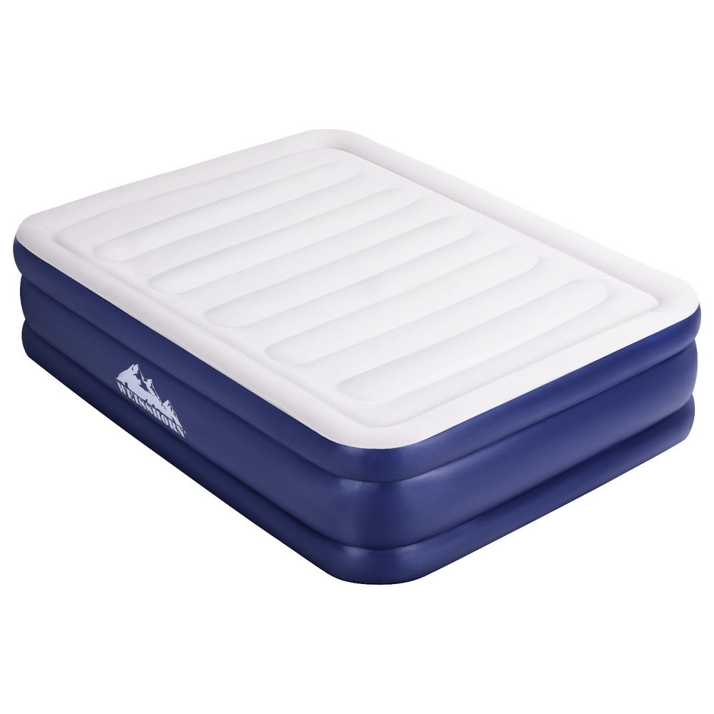 Weisshorn Air Mattress Queen Inflatable Bed Air bed 51cm-Outdoor Recreation &gt; Camping &gt; Inflatable Mattresses-PEROZ Accessories